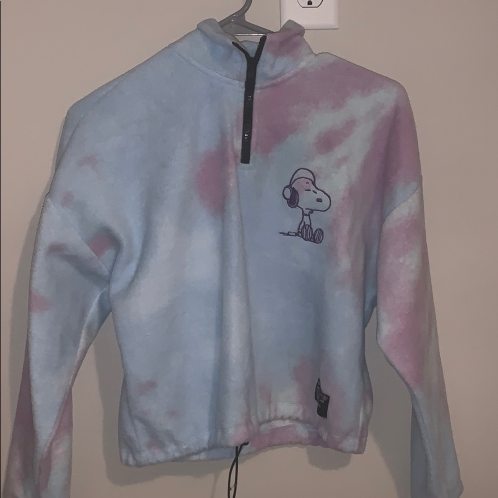 Peanuts Cropped Sweatshirt